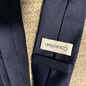 Navy Calvin Klein Tie